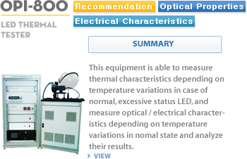 LED Thermal Test Equipment OPI-800