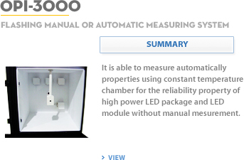 LED Reliability Test OPI-3000